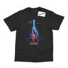 Retro-Filmplakat inspiriert von Tron DTG-bedrucktes T-Shirt