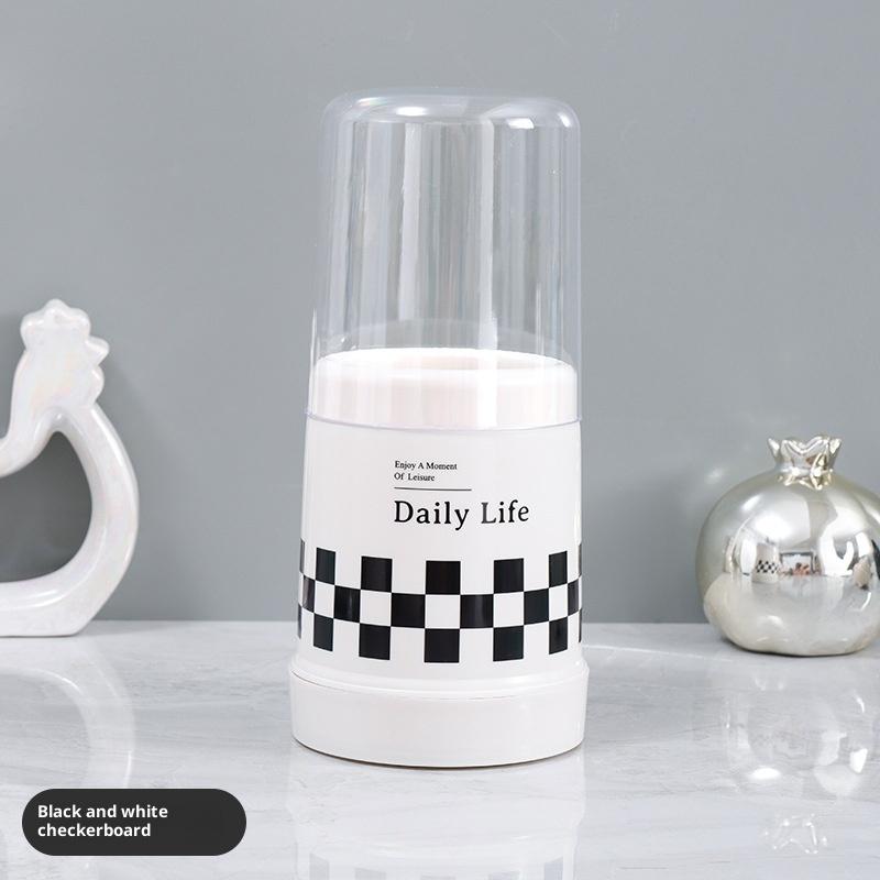 1PC Dustproof Chopstick Bucket With Lid Kitchen Tableware Spoon Storage Box Household Storage Rack Holder Drain Chopstick Rest