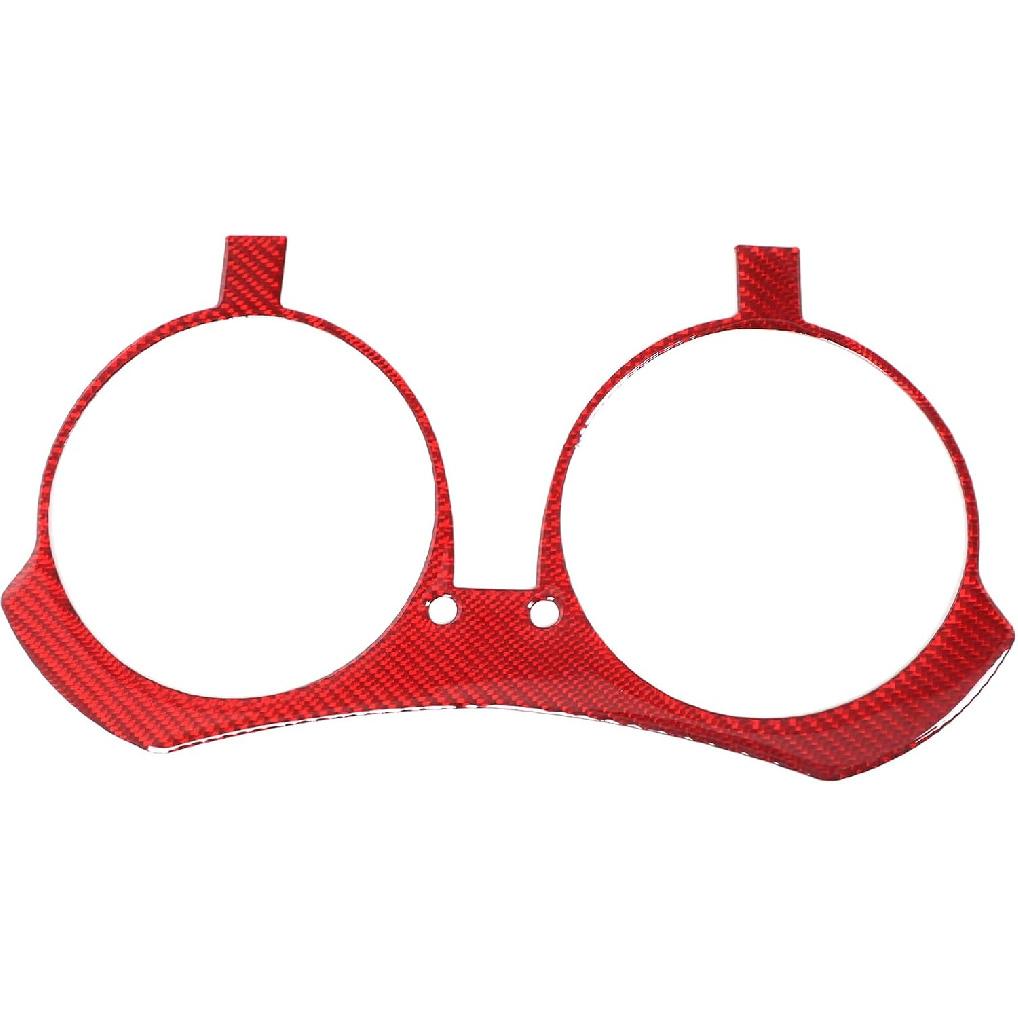 Car Dashboard Cover Trims for 2011-2019 Nissan Juke Infiniti ESQ Accessories Center Console Speedometer Cover Carbon Fiber Center Console Speedometer