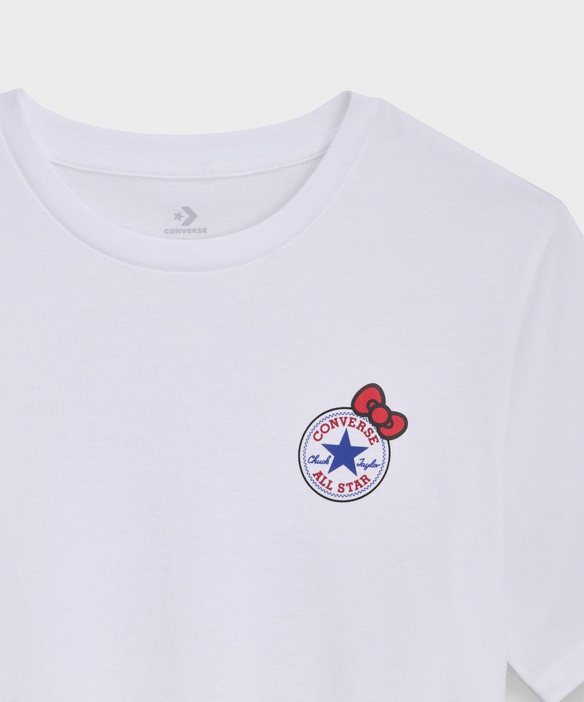 Keonbeoseu X Sanrio Characters Chuck Taylor Patch T-Shirt White Cvm5T516-Wht