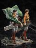 Attack On Titan Eren Yeager Anime Figure Shingeki no Kyojin Levi Ackerman Action Figure Figurine Model Doll Toys