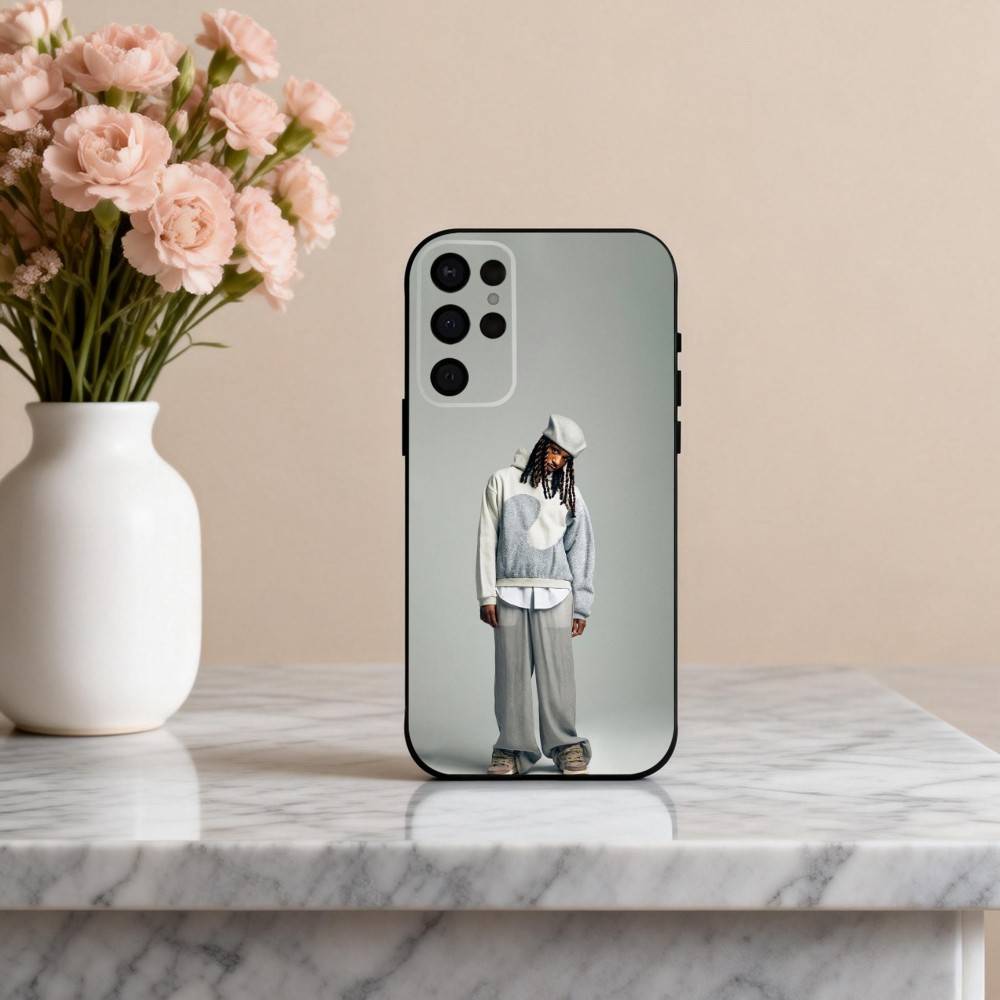 M-Metro-O COOL B-Boomin-N Phone Case For Samsung S25,24,23,22,30,21,10,9,Ultra,Plus,Lite,FE,4,5 G Soft Black Case
