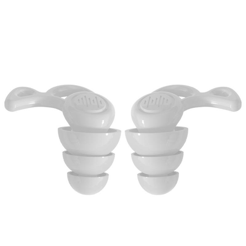 3 Layers Ear Plugs For Sleep Noise Reduction And Muting Silicone Earplugs Reusable Hearing Protection Sound Blocking Earplugs