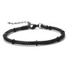 New Hiphop Stainless Steel Bracelet Men Handmade Luxury Zirconia Tennis Chain Link Braclet Father Day Gift Accessories Hombre