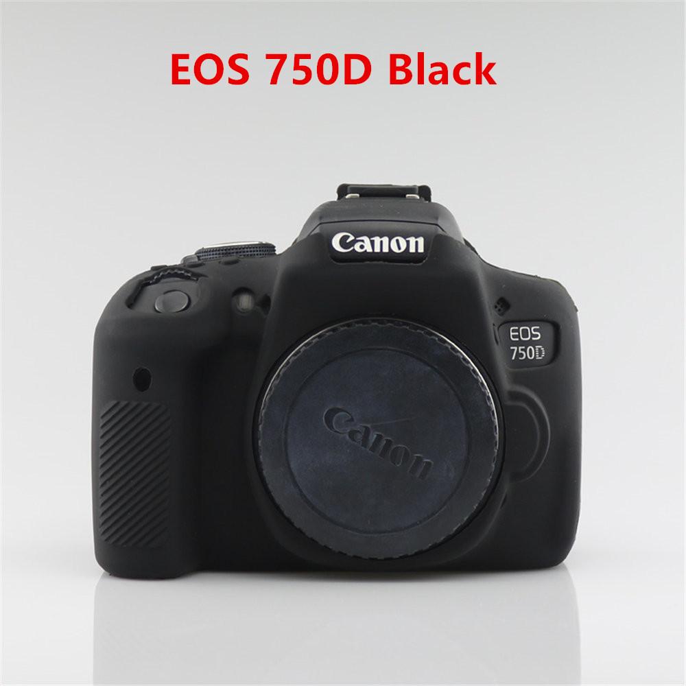 Soft Silicone Armor Camera Body Case For Canon EOS 600D 650D 700D R10 R7 RP R6 R 7D 77D 5D3 5D4 6D 80D 70D 6DII 1500D 1300D 200D