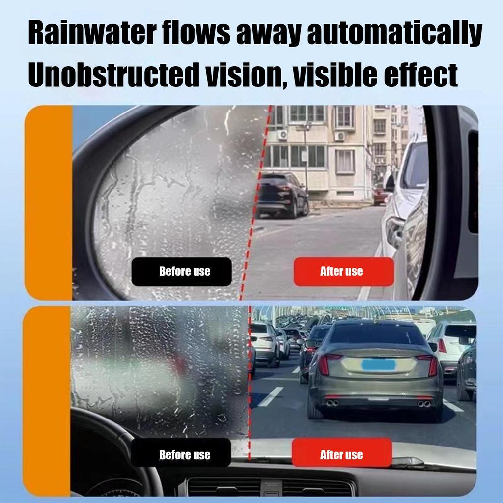50ml Water Repellent Spray Anti Rain Coating For Car Glass Anti-rain Car Liquid Windshield Mirror Mask With UV Absorbance Wax