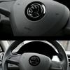 2025 Nieuwe Auto Stuurwiel Badge Embleem Sticker Auto Interieur Accessoires Voor Skoda Yeti Kodiaq Octavia Karoq Kamiq Fabia Rapid
