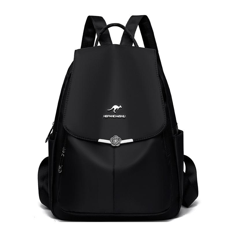 

Модный и высококлассный рюкзак большой вместимости для повседневных путешествий и легкий школьный рюкзак чёрный