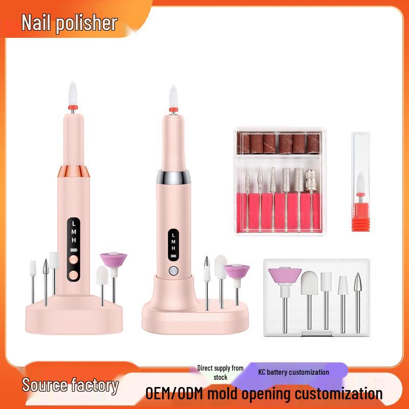 TEMU Portable Nail Shaper & Grinder: Nail Polisher, Cuticle & Polish Remover.