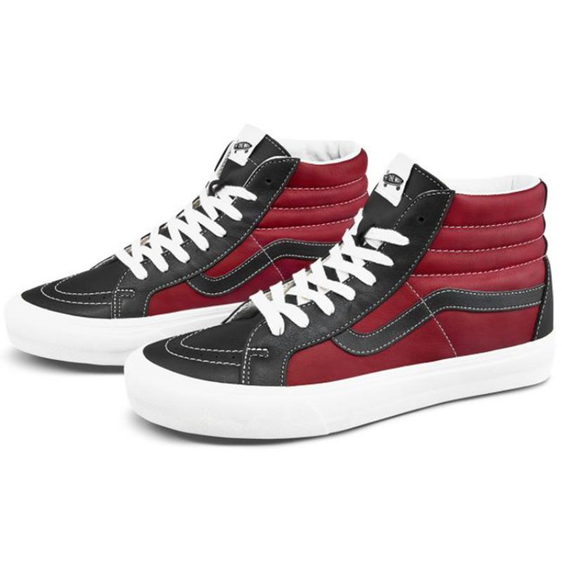 Vans SK8 Hi Reissue Vlt Lx 'Black Red' Vans VN0A4BVH22C
