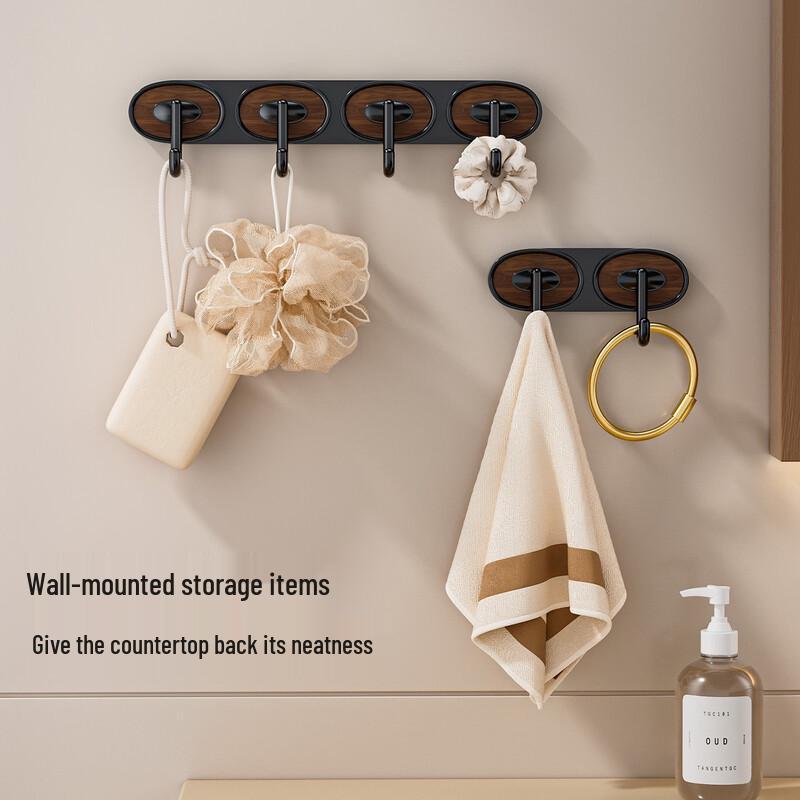 Oval Door Back Multi-functional Hooks