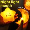 Cartoon Luminous Night Light, High Appearance Level, Small Gift, Children's Cute Moon Night Light