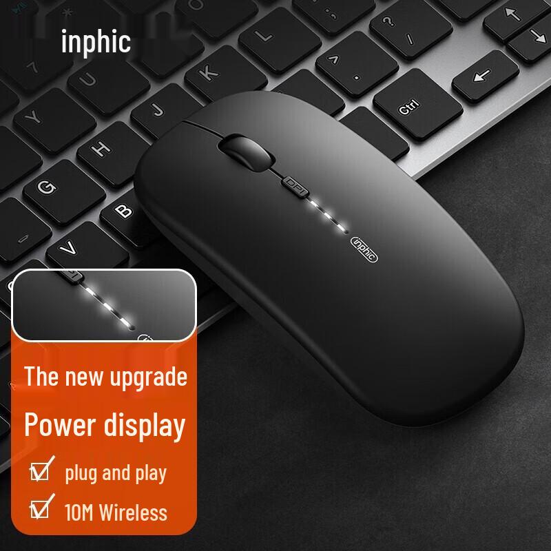 INPHIC M1P 2nd Gen Ultra-thin Wireless Silent Mouse