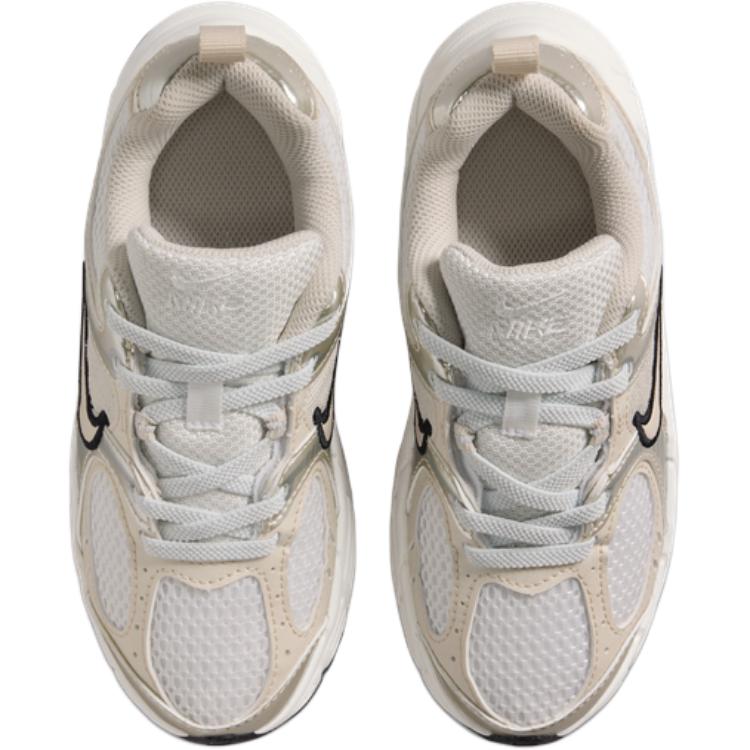 Nike V5 RNR PS Summit White Light Orewood Kids Sneakers Cream Sail Black HQ6412-102