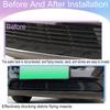 FASTCHE Front Grill Mesh Grille Grid Inserts Compatible with Tesla Model 3 Air Inlet Vent Grille Cover Replacement for Tesla Model 3 Accessories 2017