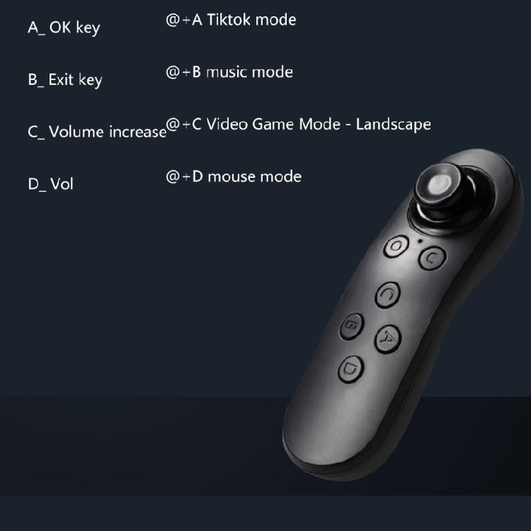 Handy Wireless Gamepad Multi Function Remote Control ABS for Immersive Gaming