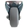 Fixed wheel set 100mm 150kg FPPF 1001 Performa