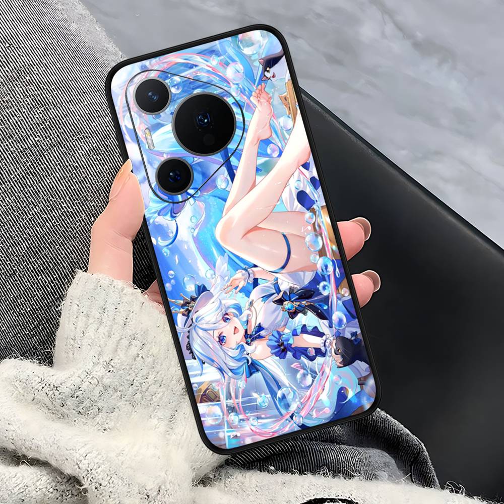 Genshin Impact Furina Phone Case For Huawei P 8 9 10 20 30 40 50 Pro Lite Psmart Honor 10 Lite 70 Mate 20lite