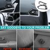 Car Side Air Vent Outlet Cover Trim Frame Compatible with BMW 3 Series G20 G28 2020-2022, Central Side Dashboard Air Vent Outlet Cover Protective