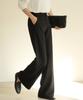 Ppaeppae Back Elastic Wide Long Slacks