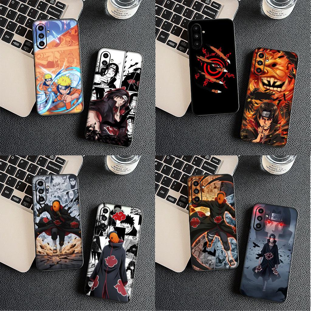 Itachi Uchiha Tobi Narutos Obito Phone Cover for Samsung Galaxy S25 S24 S23 Fe Ultra Plus S7 Edge A05 A06 A16 A55 A15 A35 Case