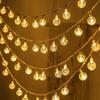 3M Christmas Decoration for Home Christmas Lights Snowflake String Lights Fairy LED Lamp New Arrival Year 2025 Tree Garden Noel 6