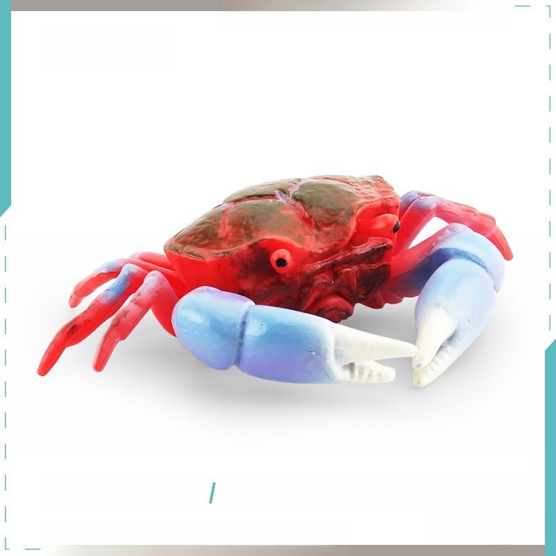 Pvc Fiddler Crab Collection Model Marine Animal Figurine For Aquarium Display And Gift