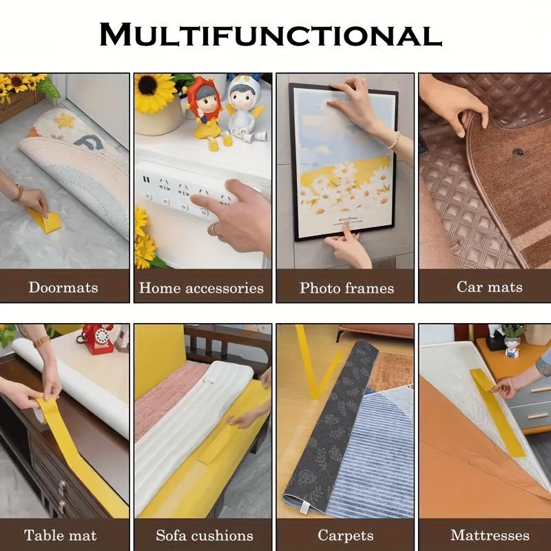 Supermocna dwustronna taśma - wodoodporna, przezroczysta z siatką z włókna szklanego do ścian, szkła, tkanin, drewna i metalu