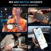 LC.IMEEKE L6 For iPhone 16 Pro Max Case PU Leather Coated PC TPU Phone Cover Compatible with MagSafe