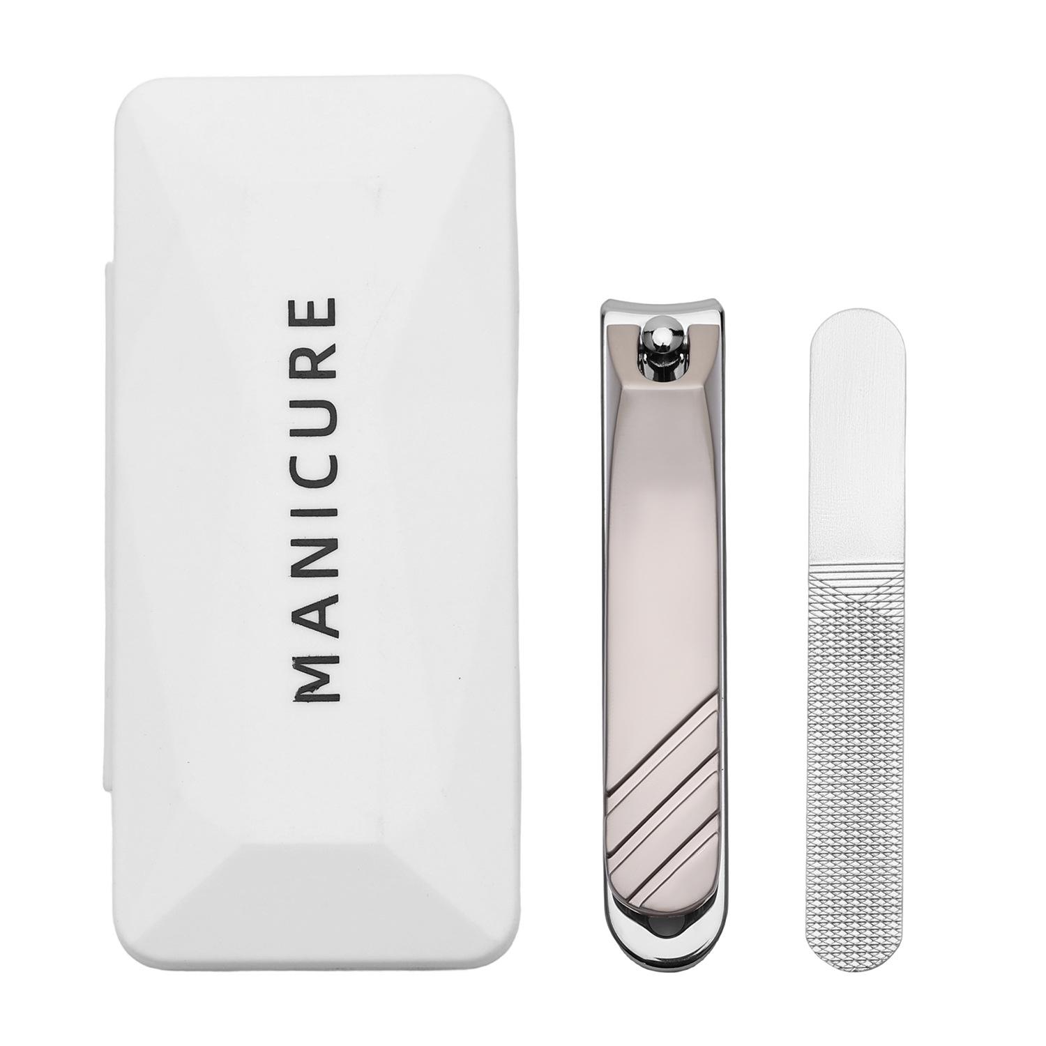 Portable Stainless Steel Nail Clippers Set - Sharp Household Trimming and Manicure Tools
