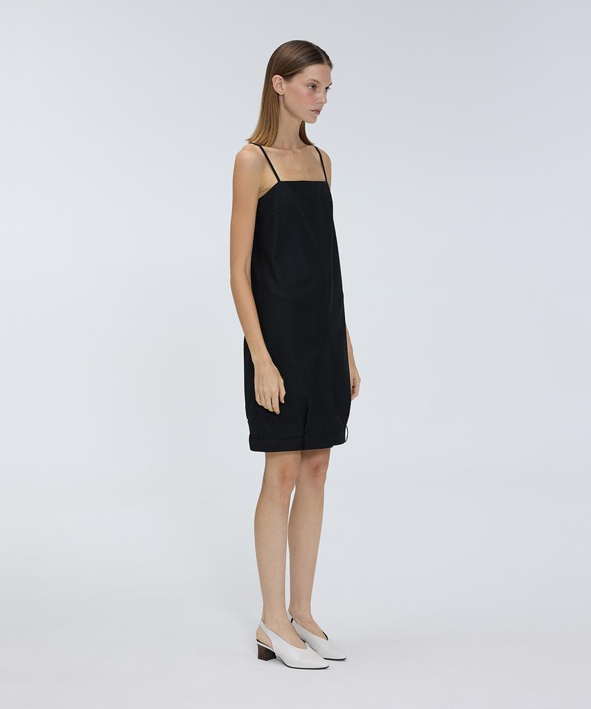 Meuameu Black Pants Detail Dress