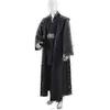 Costume da Jedi per Adulti - Toga Tunica di Luke Skywalker con Cappuccio per Halloween Cosplay (3 versioni)