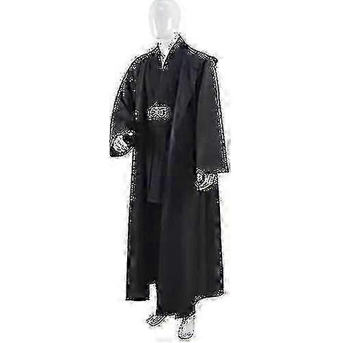 Costume da Jedi per Adulti - Toga Tunica di Luke Skywalker con Cappuccio per Halloween Cosplay (3 versioni)