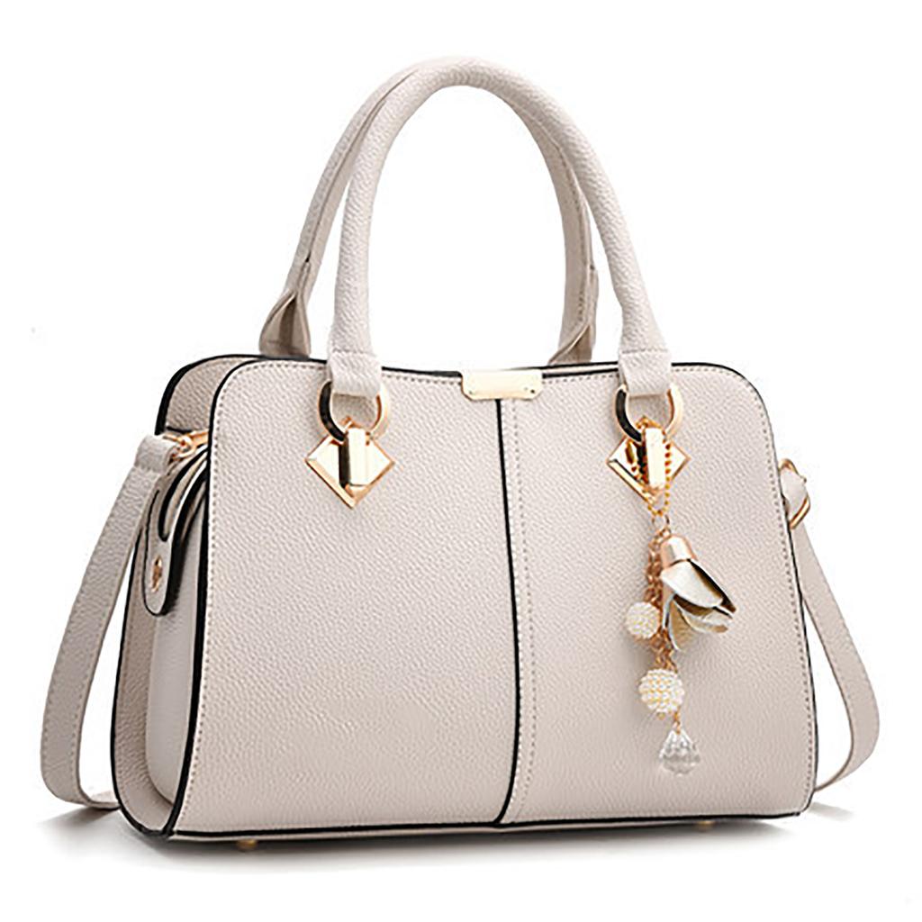 PU Handbag Large Capacity Stylish Women Shoulder Handbag for Valentines Day Anniversaries Birthdays