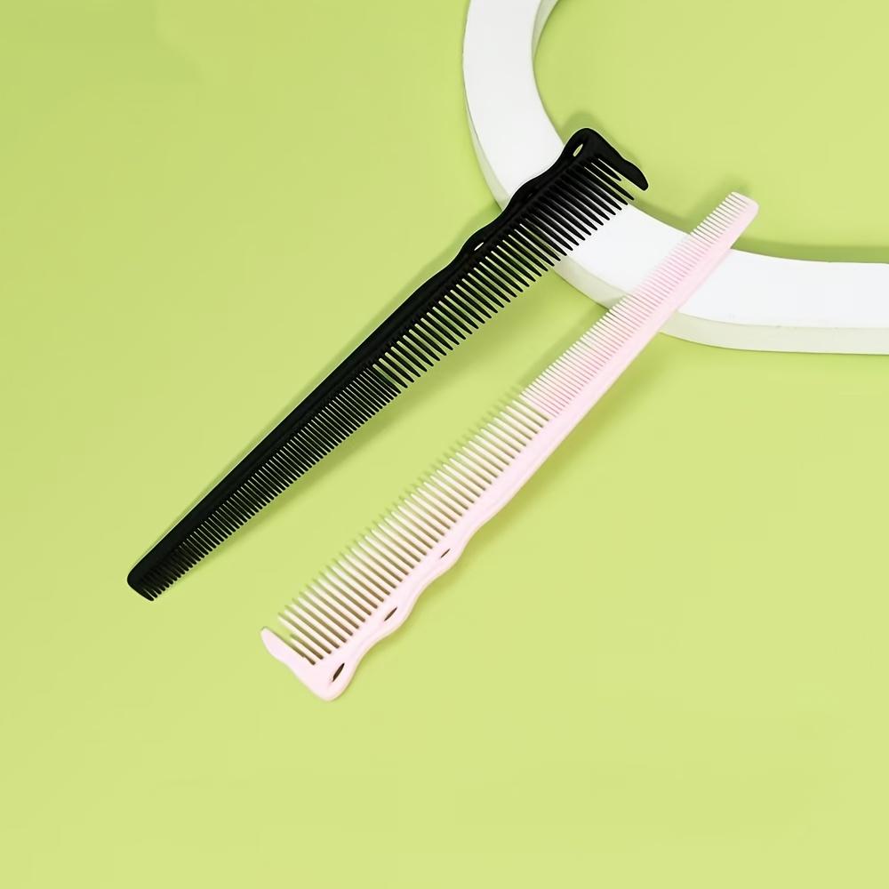 Wholesale Professional Hair Cutting and Styling Combs for Hairdressers, Featuring Plastic Construction with Varying Tooth Density