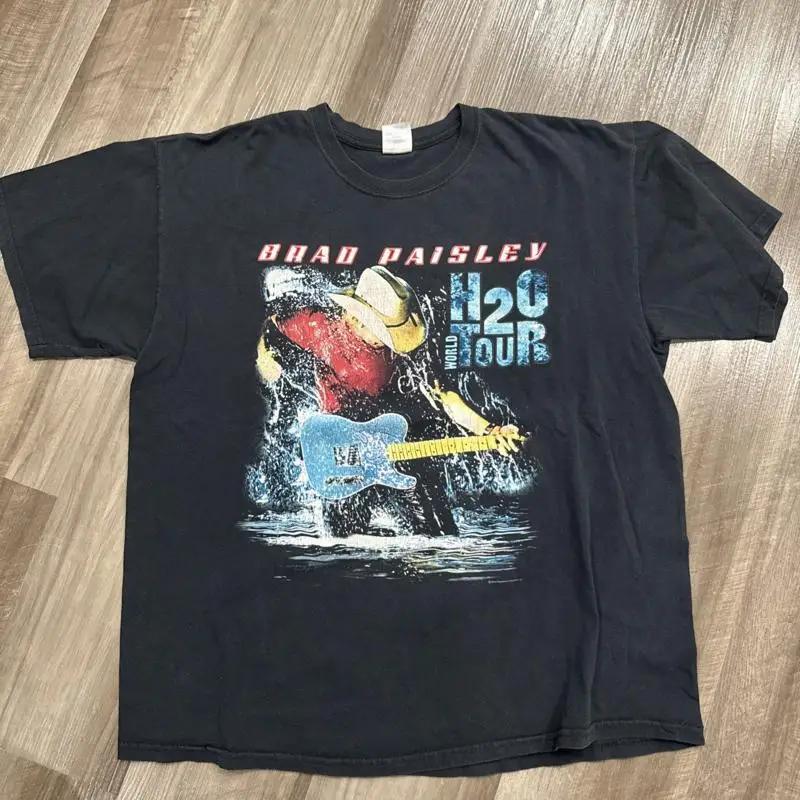 2000s Brad Paisley H20 World Tour T Shirt Xl