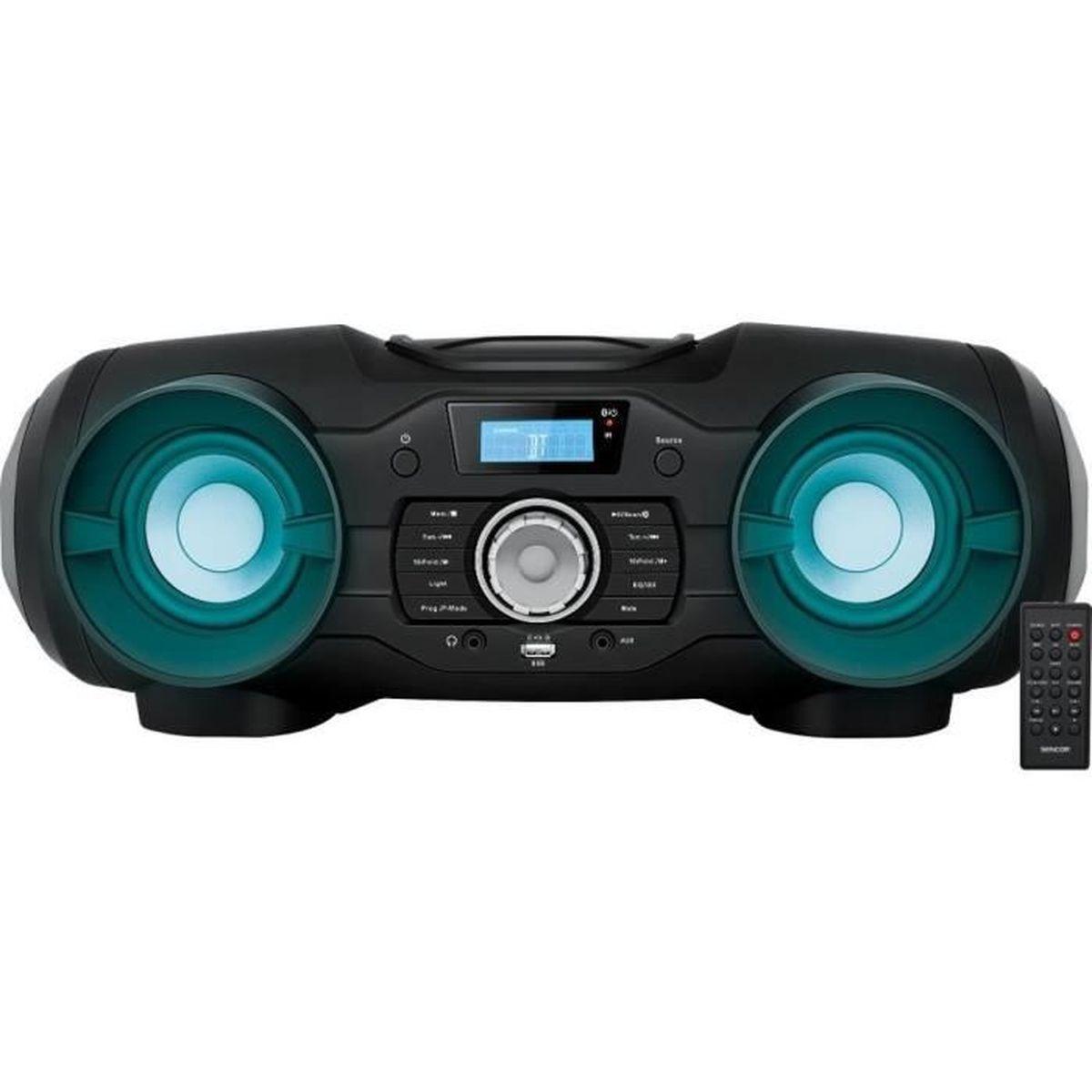 Joom Octopia Boombox Mit Cd, Bt, Mp3, Usb, Aux Und Ukw-Radio - Sencor - Spt 5800
