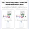1 Pcs For Tuya WIFI+RF433 16A Smart Switch Compatible-Bluetooth Remote Control Switch Home Accessories