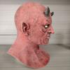 Halloween Full Face Devil Horn Mask Latex Horror Cosplay Costume Party Haunted House