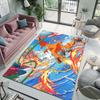 Japan Anime Pokémon Theme Rug with Charizard Print, Carpet for Living Room Kids Bedroom Mat Sofa Doormat Decor Mat Free Shipping
