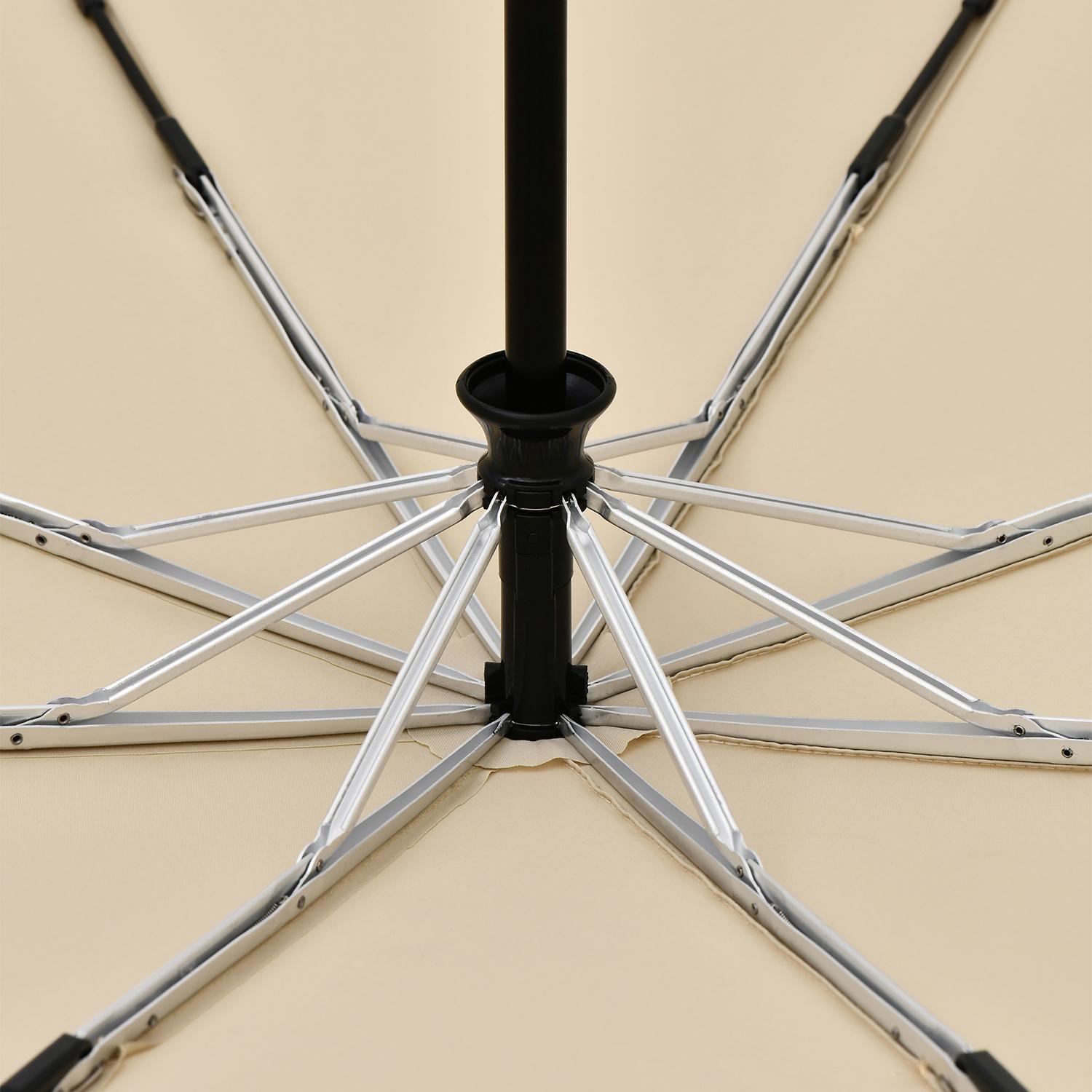 Летний дизайнерский деревянный автоматический зонт от дождя для женщин ветрозащитный 112 — фото 5