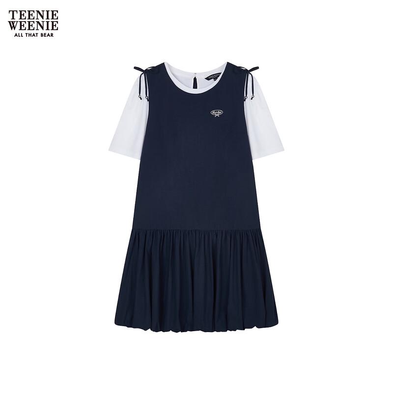 Teenie Weenie Women s Bear Letter Print T-Shirt Dress S