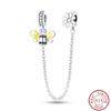 Vendi Charms a Catena con Animali, Piante, Viaggio, Design di Moda, Perline in Argento 925, 3mm, Fai da Te, Creazione di Gioielli Fini