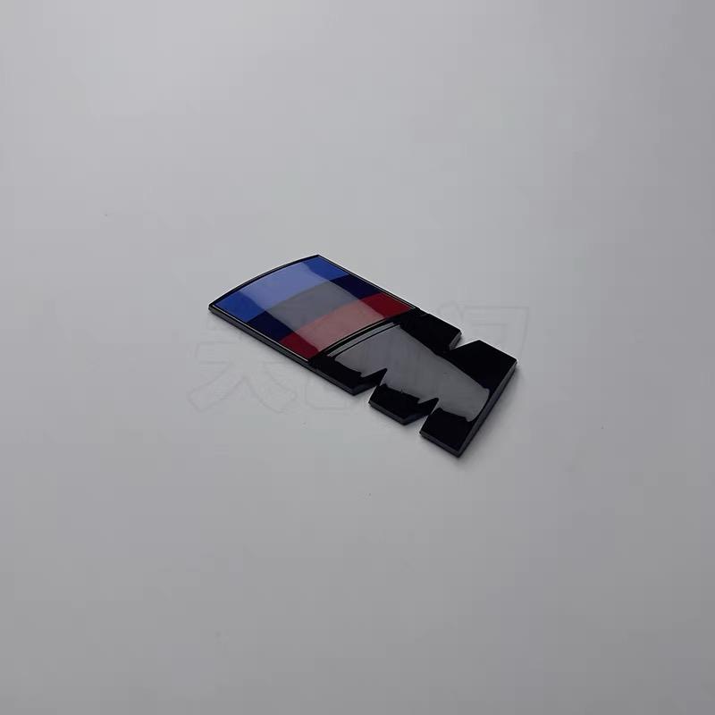 Hot For BMW M 3D Metal Car M Logo Body Side Badge Body Rear Trunk Decor Sticker For BMW M M1 M2 M3 M4 M5 M6 M7 M8 Car Trunk badge logo Sticker