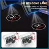 2 Pièces Projecteur d'Ombre LED de Porte de Voiture Lampe Logo de Bienvenue Sans Fil Pour Honda CBR300RR CBR600RR CBR1000RR CBR500R CBR650F VFR800 1200 VTX1300