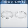 INFINAUTO Hub Centric Rings 56.1mm Inner To 66.6mm OD Car Wheel Hub Rings Aluminum Alloy 4pcs
