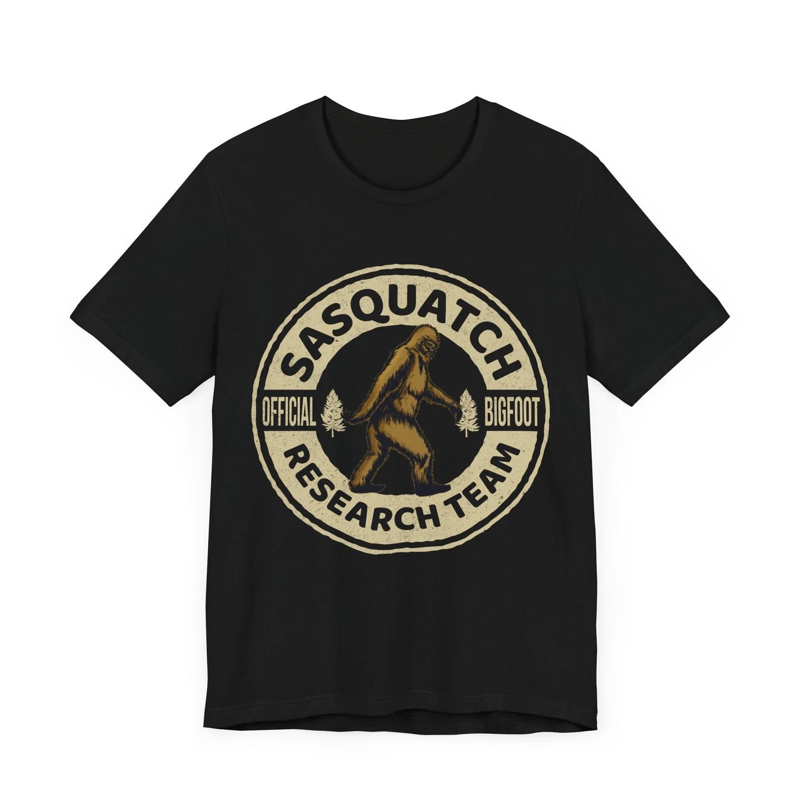 Bigfoot Research Team Retro Vintage Sasquatch (Bella+Canvas 3001) T shirt 2XL