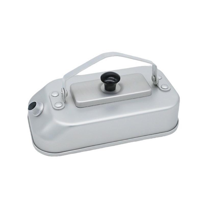 

Aluminum Water Kettle with Foldable Handle Large Capacity Teapot for Outdoor Use Corrosions Resistant Metal Drinkware 1