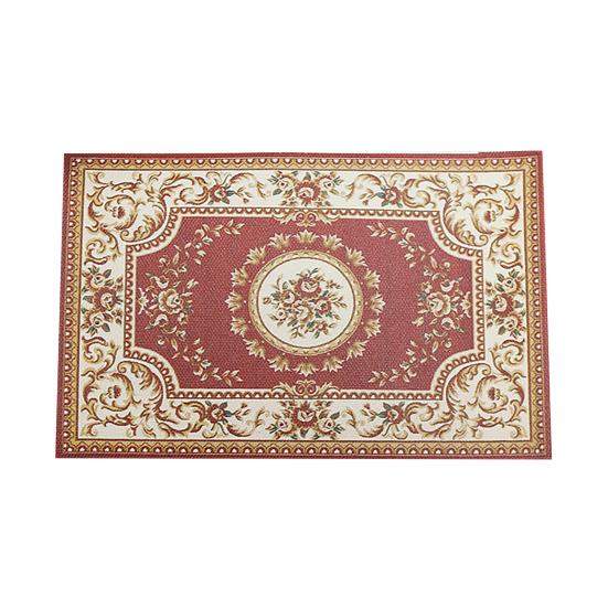 

Yousheng Miniature Carpet 1/12 Scale Realistic Design Dollhouse Rug Model Pretend Play Tiny Fabric Rug Hobbyist Dollhouse A
