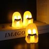 Halloween Pumpkin Figurine 3D Printed Sitting Pumpkin Desktop Halloween Decorations Creative Party Gift Ornaments